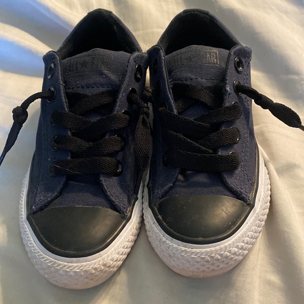 Converse kids shoes size 12 like new only worn a couple times